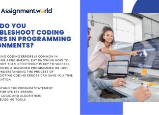How do you Troubleshoot Coding Errors in Programming Assignments?